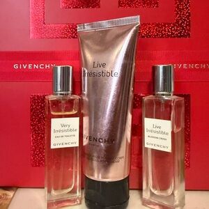 Givenchy Red and Pink Fragrance Trio